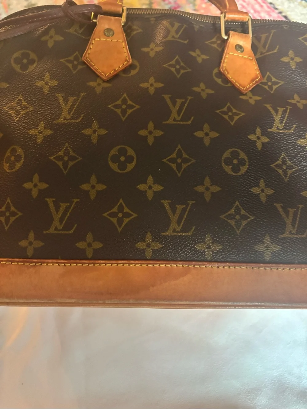 Louis Vuitton Vintage Monogram Alma PM Top Handle Bag - 1997